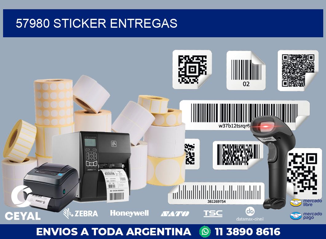 57980 STICKER ENTREGAS
