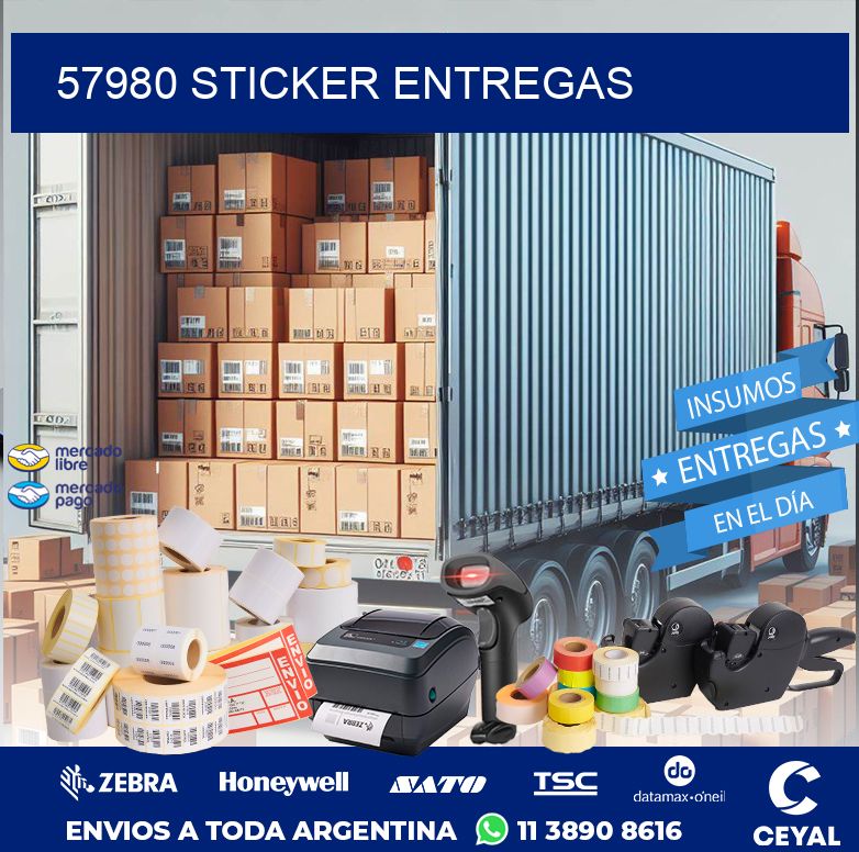 57980 STICKER ENTREGAS