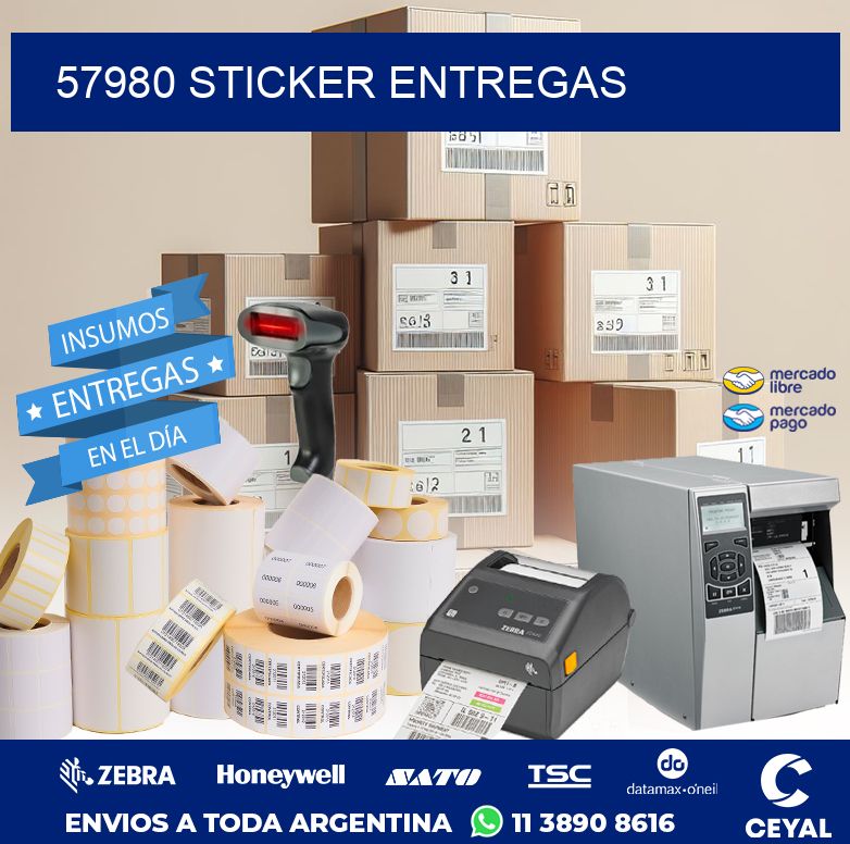 57980 STICKER ENTREGAS