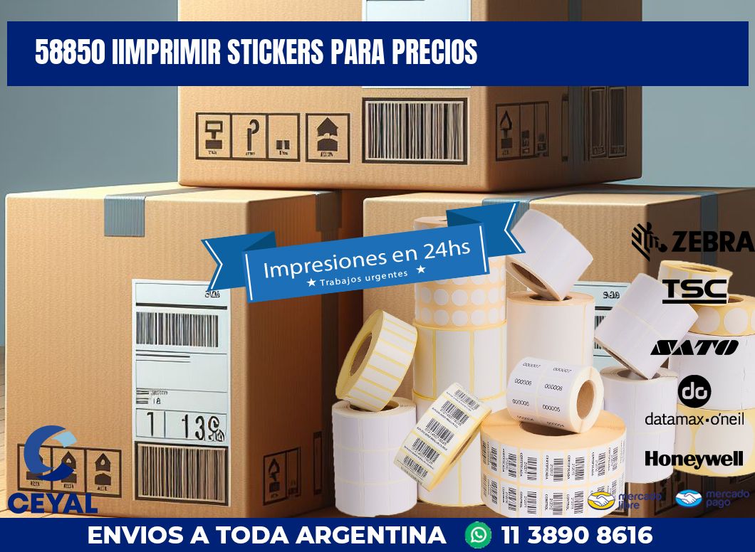 58850 IIMPRIMIR STICKERS PARA PRECIOS