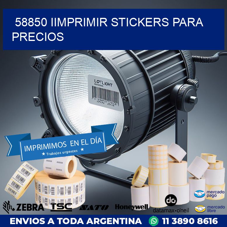 58850 IIMPRIMIR STICKERS PARA PRECIOS
