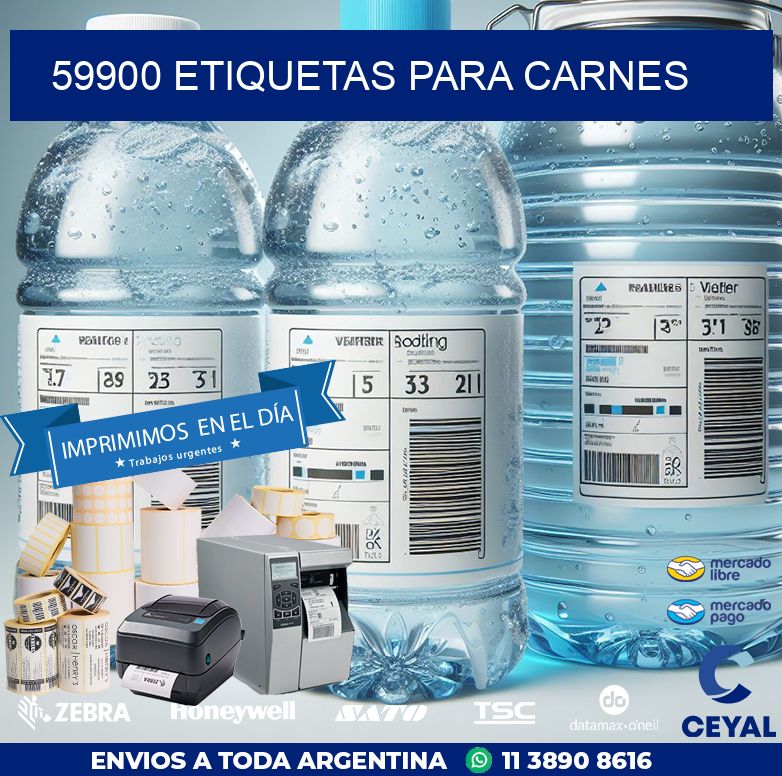 59900 ETIQUETAS PARA CARNES