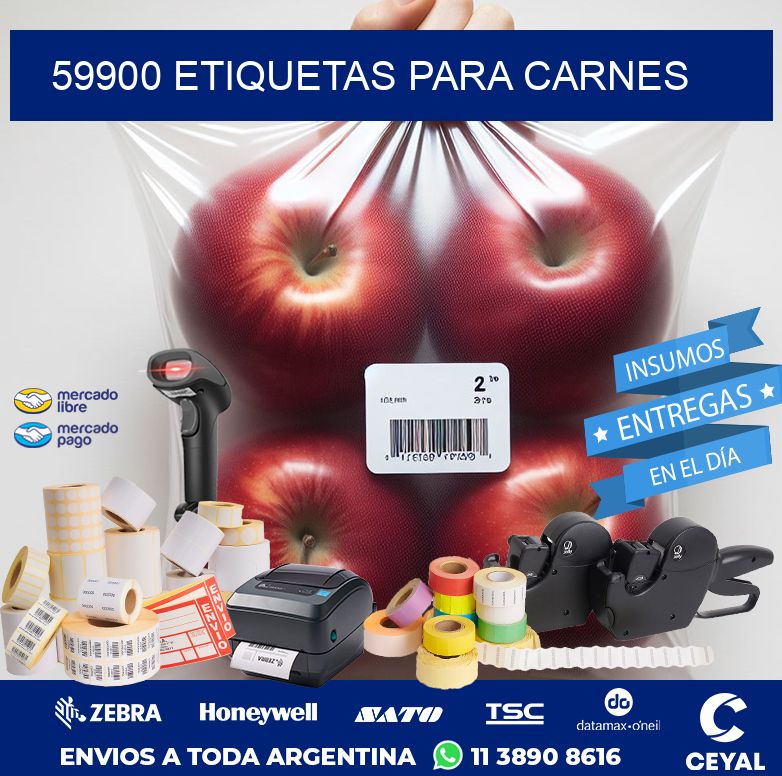 59900 ETIQUETAS PARA CARNES