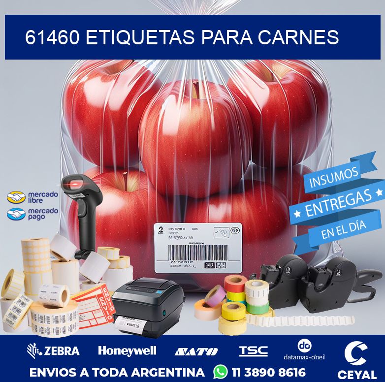 61460 ETIQUETAS PARA CARNES