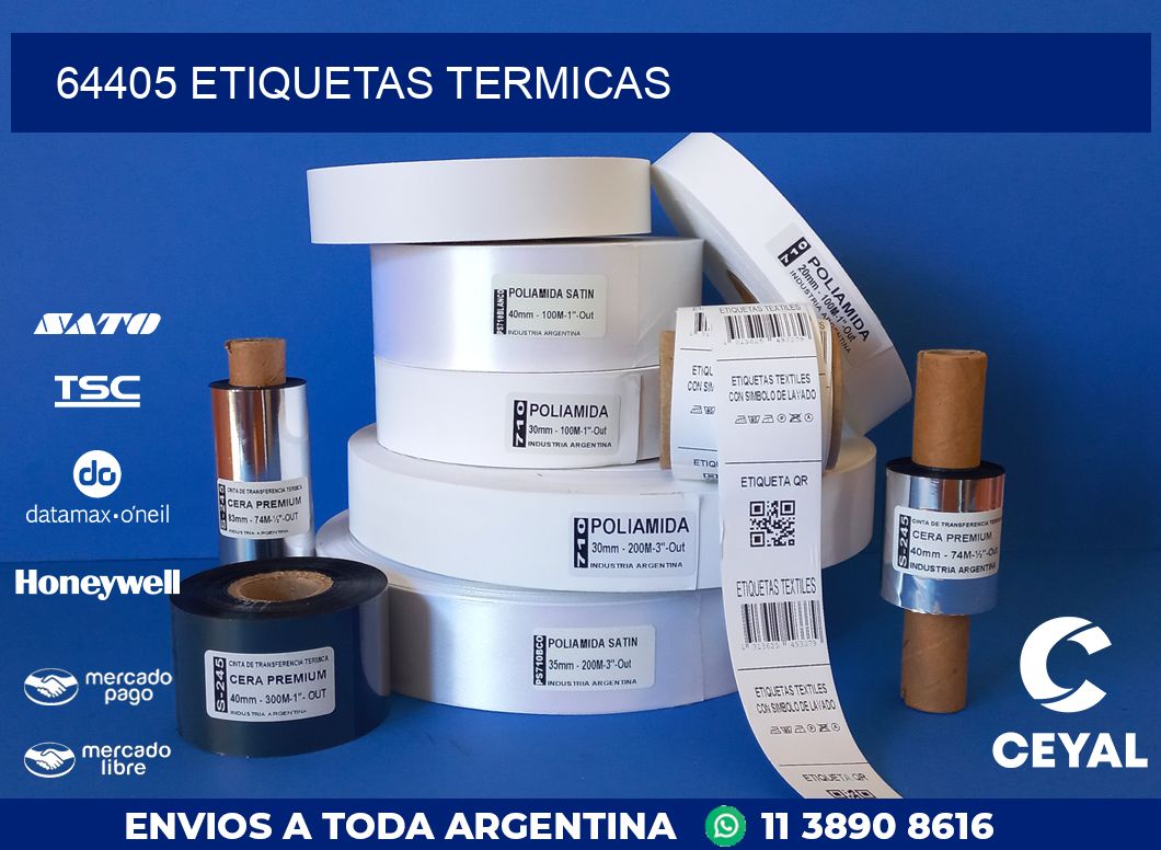 64405 ETIQUETAS TERMICAS