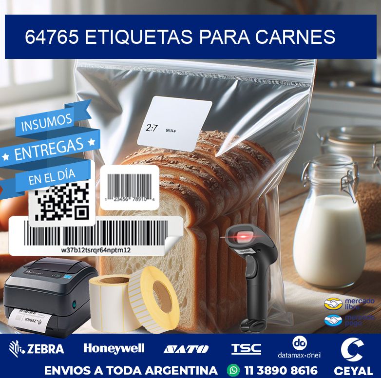 64765 ETIQUETAS PARA CARNES