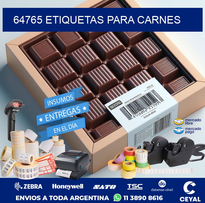64765 ETIQUETAS PARA CARNES