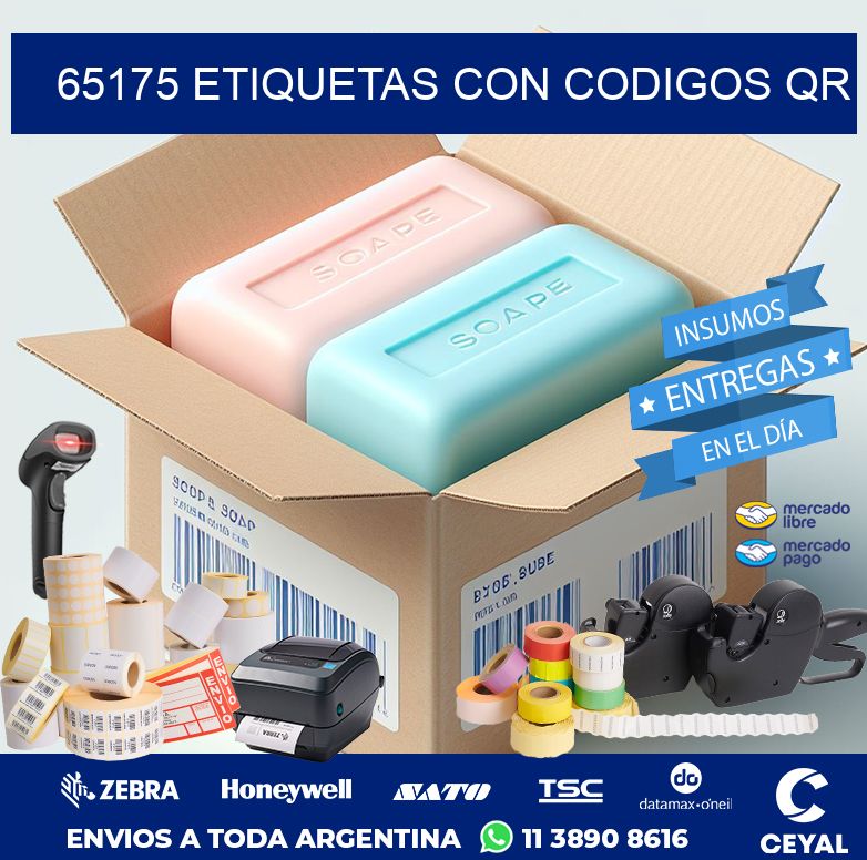 65175 ETIQUETAS CON CODIGOS QR