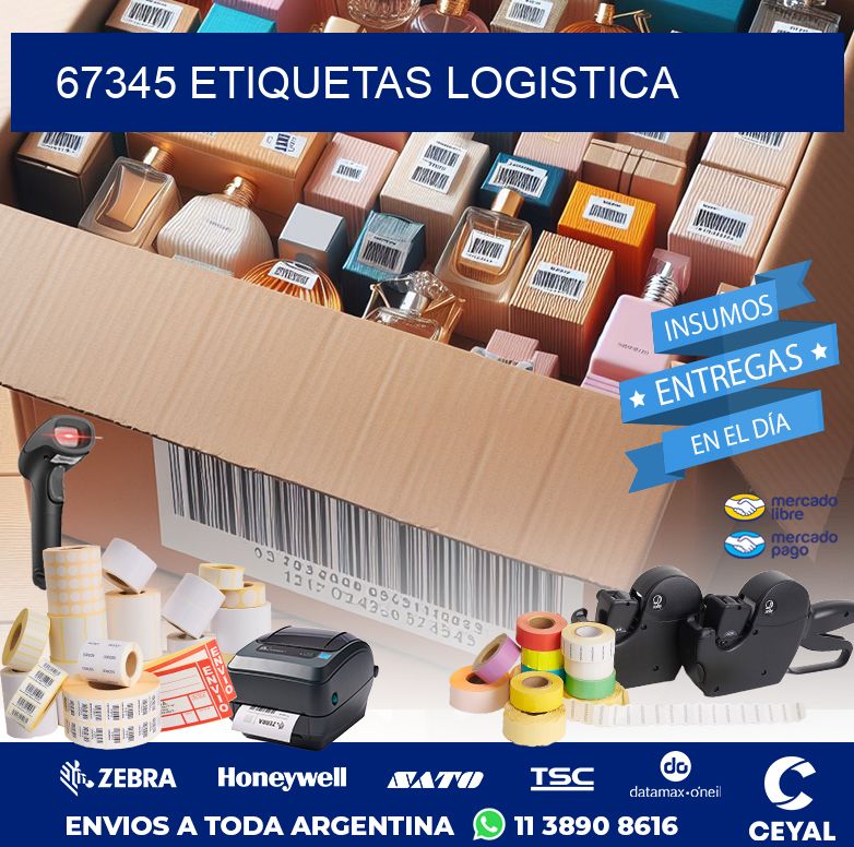 67345 ETIQUETAS LOGISTICA