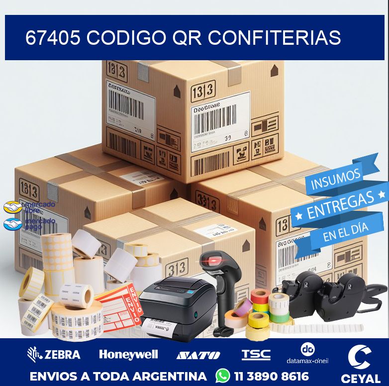 67405 CODIGO QR CONFITERIAS