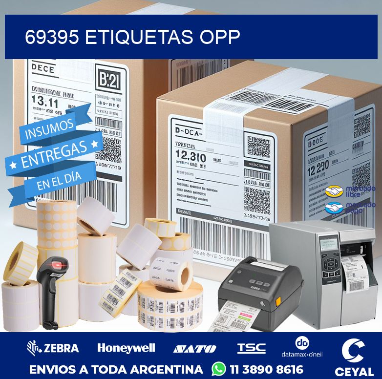 69395 ETIQUETAS OPP