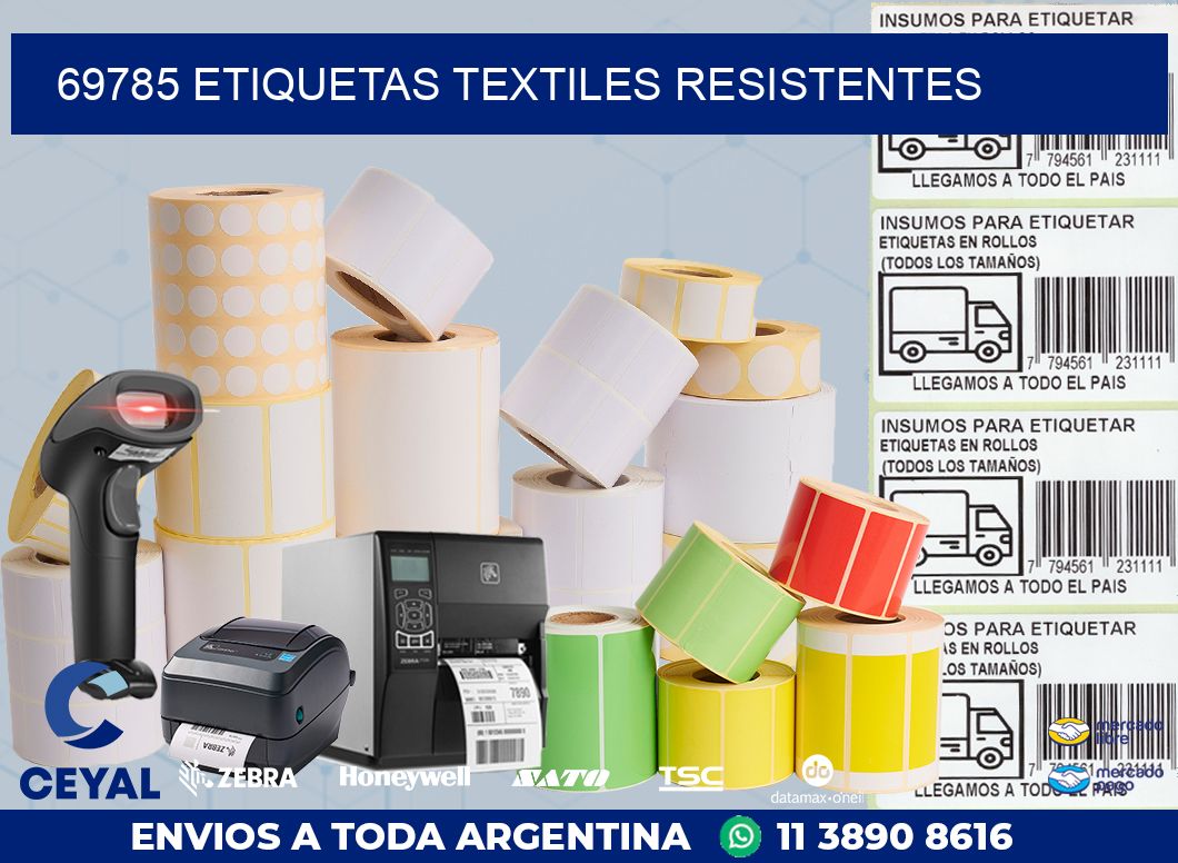 69785 ETIQUETAS TEXTILES RESISTENTES