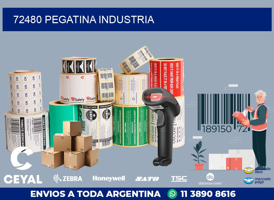 72480 PEGATINA INDUSTRIA