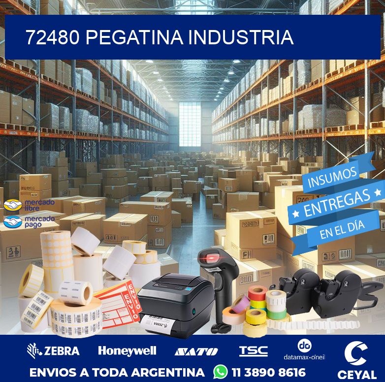 72480 PEGATINA INDUSTRIA