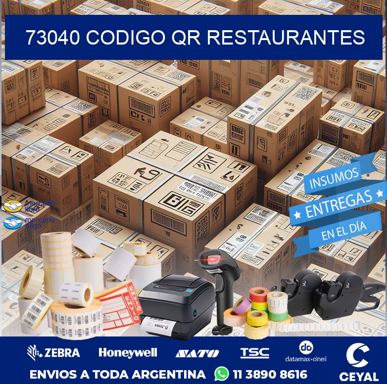73040 CODIGO QR RESTAURANTES