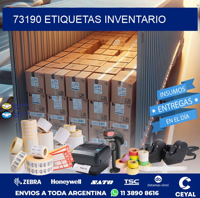 73190 ETIQUETAS INVENTARIO