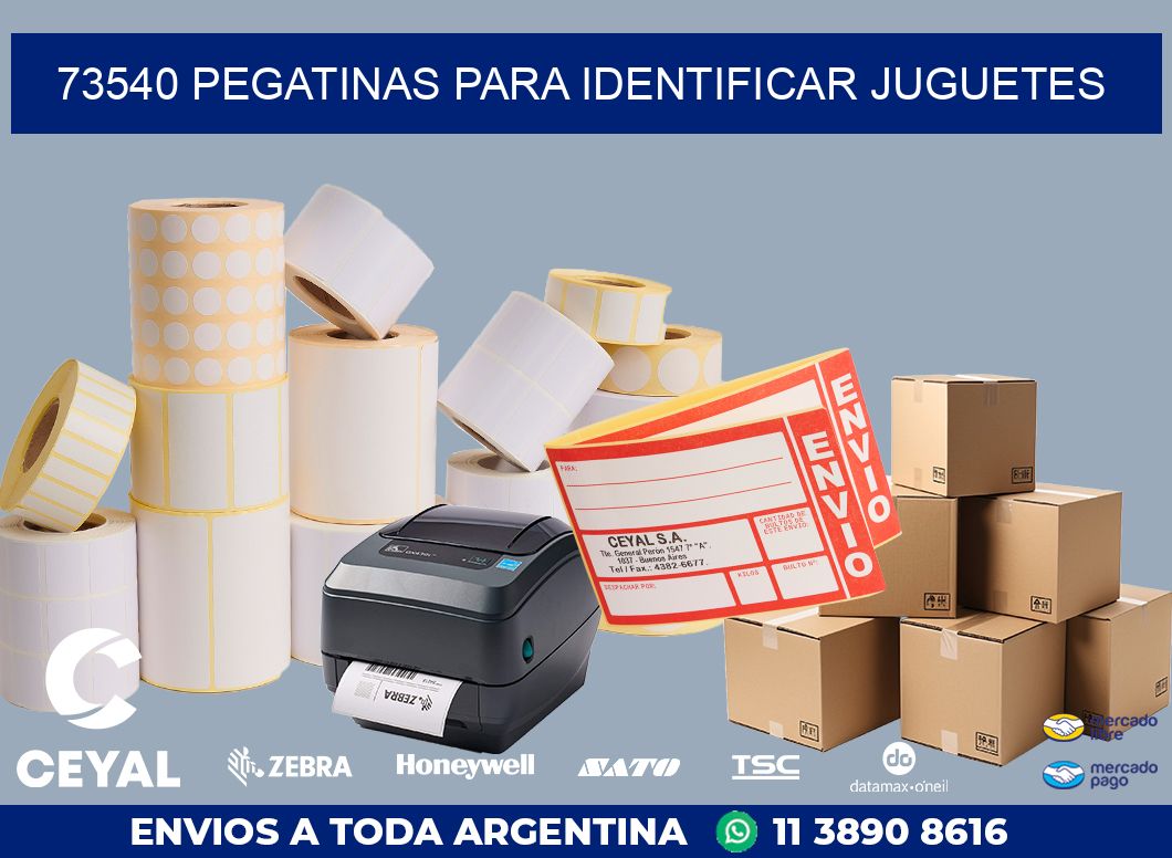 73540 PEGATINAS PARA IDENTIFICAR JUGUETES