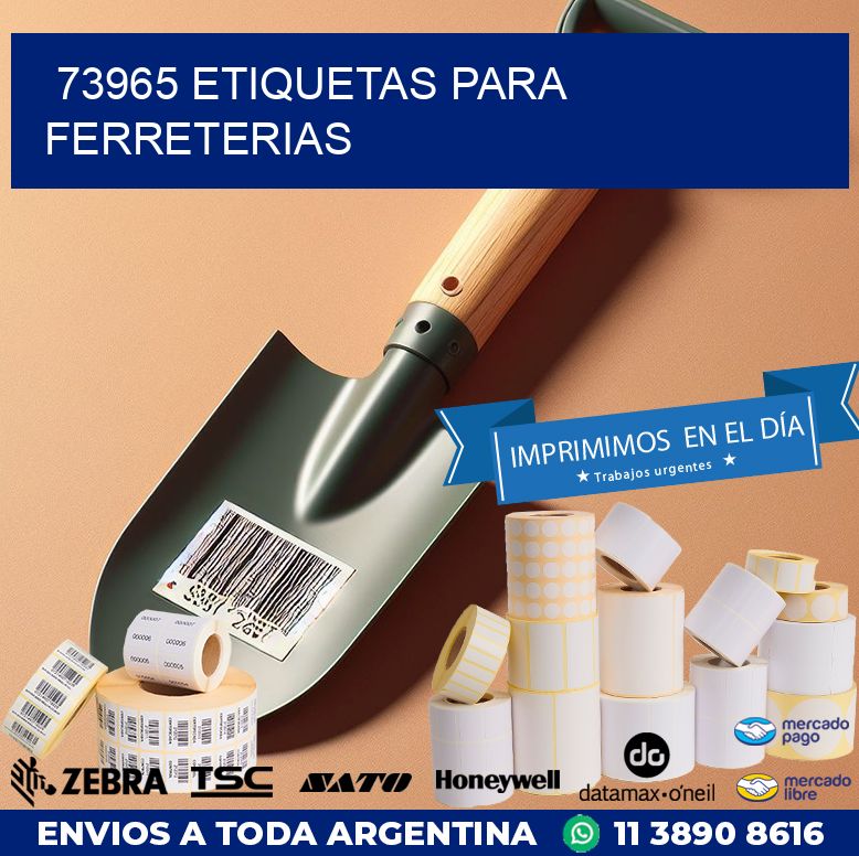 73965 ETIQUETAS PARA FERRETERIAS