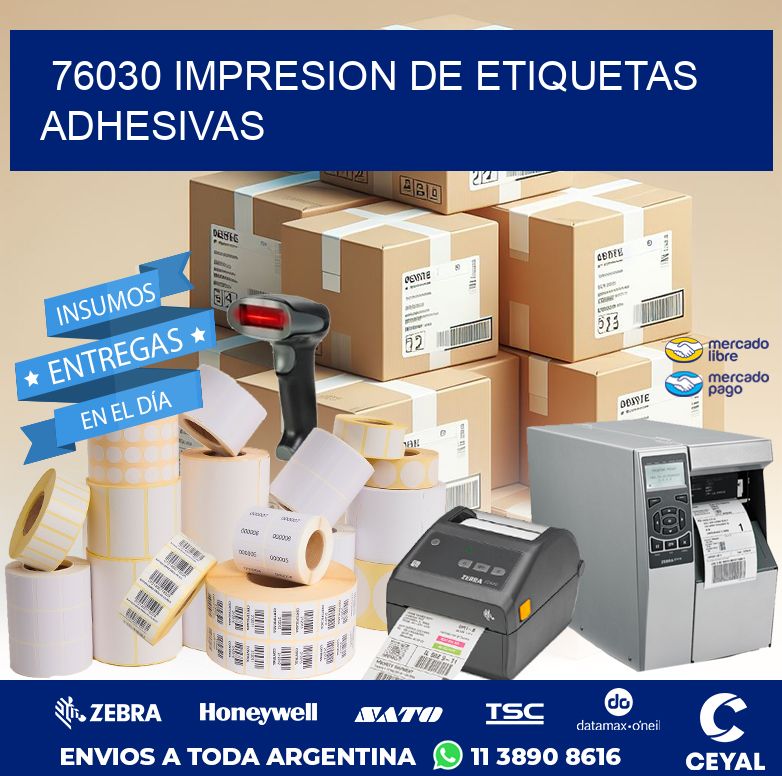 76030 IMPRESION DE ETIQUETAS ADHESIVAS