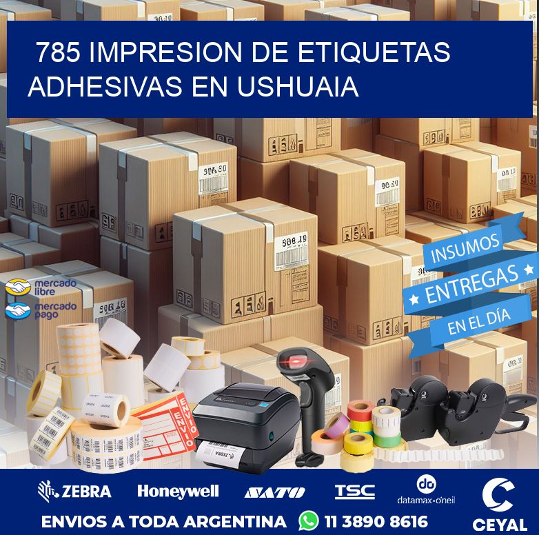 785 IMPRESION DE ETIQUETAS ADHESIVAS EN USHUAIA