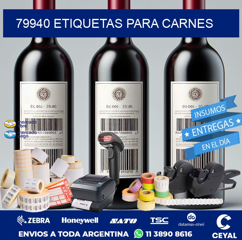 79940 ETIQUETAS PARA CARNES