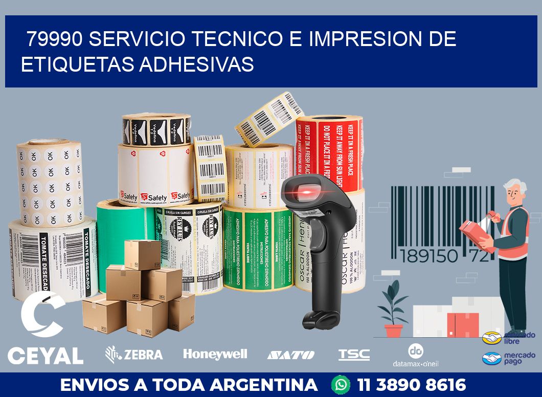 79990 SERVICIO TECNICO E IMPRESION DE ETIQUETAS ADHESIVAS