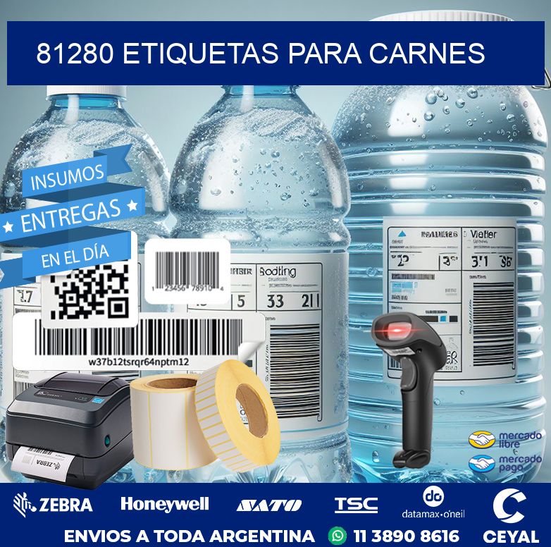 81280 ETIQUETAS PARA CARNES