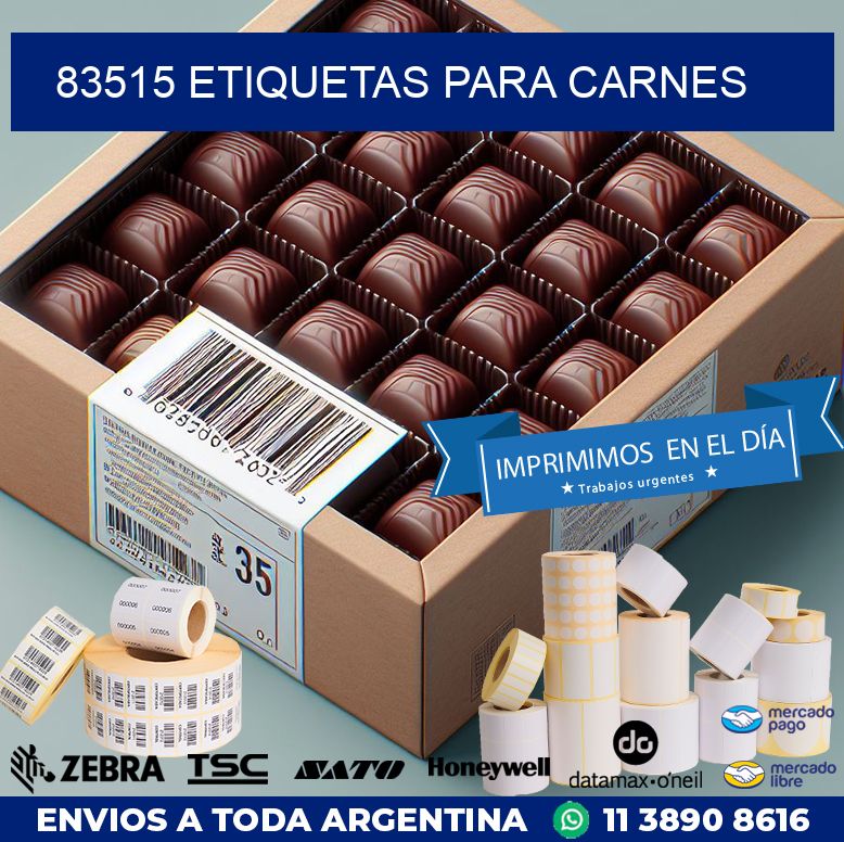 83515 ETIQUETAS PARA CARNES