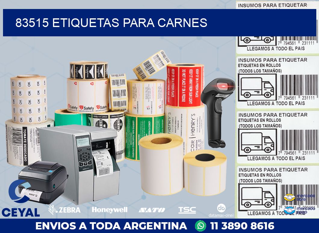 83515 ETIQUETAS PARA CARNES