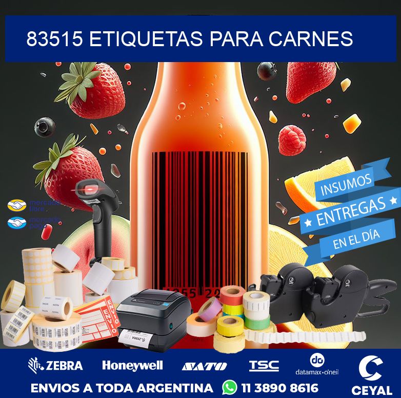 83515 ETIQUETAS PARA CARNES