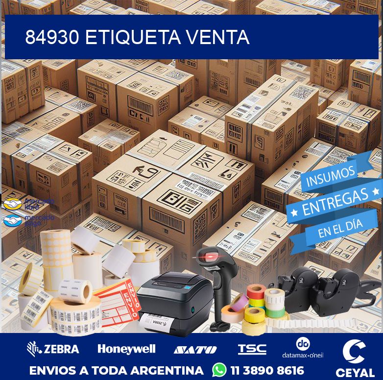 84930 ETIQUETA VENTA