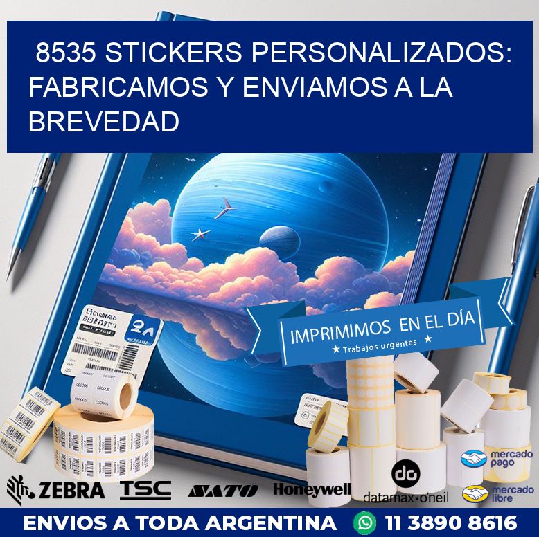 8535 STICKERS PERSONALIZADOS: FABRICAMOS Y ENVIAMOS A LA BREVEDAD