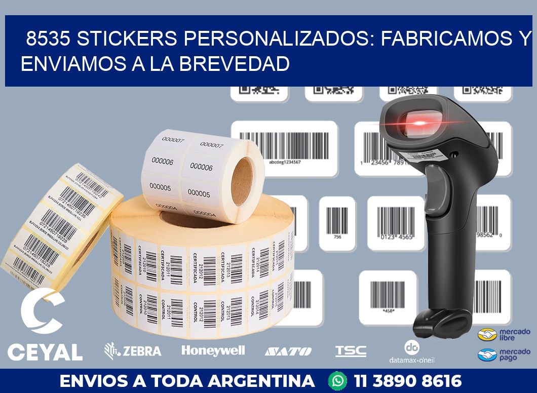 8535 STICKERS PERSONALIZADOS: FABRICAMOS Y ENVIAMOS A LA BREVEDAD