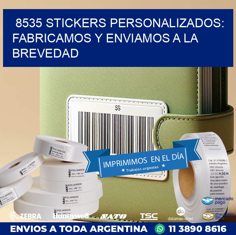 8535 STICKERS PERSONALIZADOS: FABRICAMOS Y ENVIAMOS A LA BREVEDAD