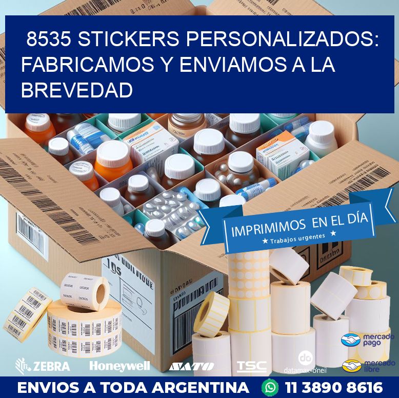 8535 STICKERS PERSONALIZADOS: FABRICAMOS Y ENVIAMOS A LA BREVEDAD