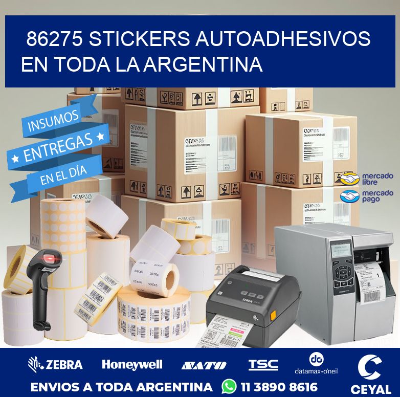 86275 STICKERS AUTOADHESIVOS EN TODA LA ARGENTINA