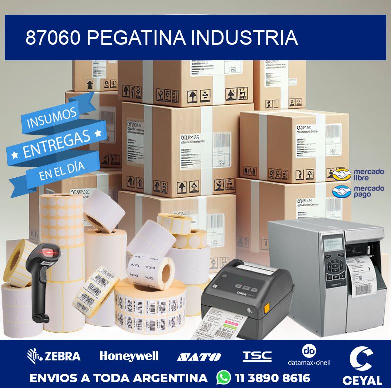 87060 PEGATINA INDUSTRIA