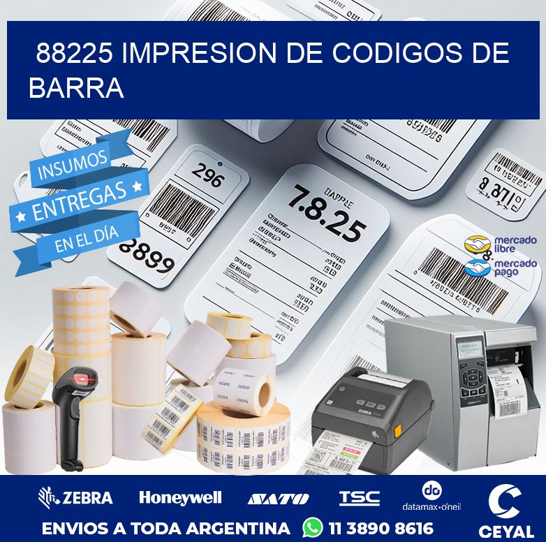 88225 IMPRESION DE CODIGOS DE BARRA