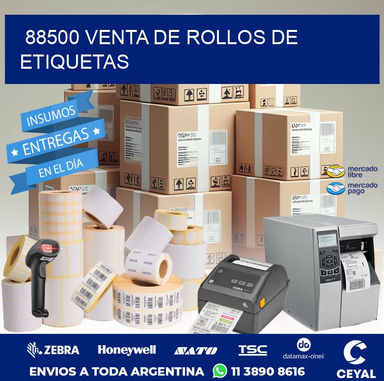 88500 VENTA DE ROLLOS DE ETIQUETAS