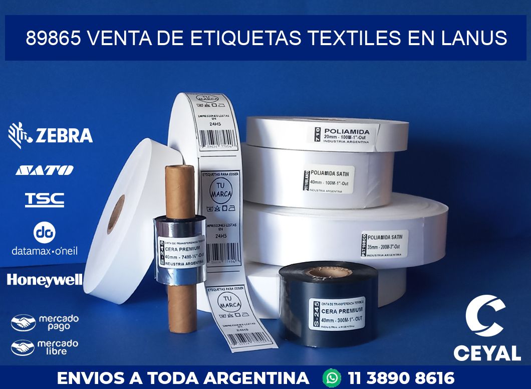 89865 VENTA DE ETIQUETAS TEXTILES EN LANUS
