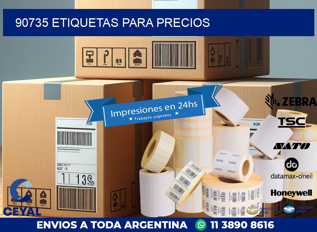 90735 ETIQUETAS PARA PRECIOS