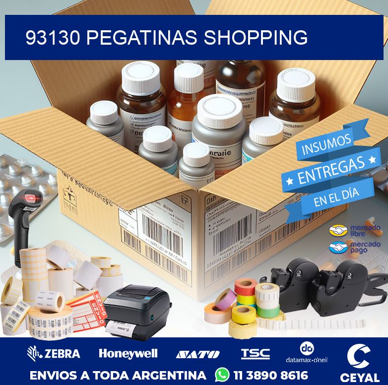 93130 PEGATINAS SHOPPING