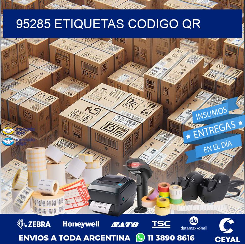 95285 ETIQUETAS CODIGO QR