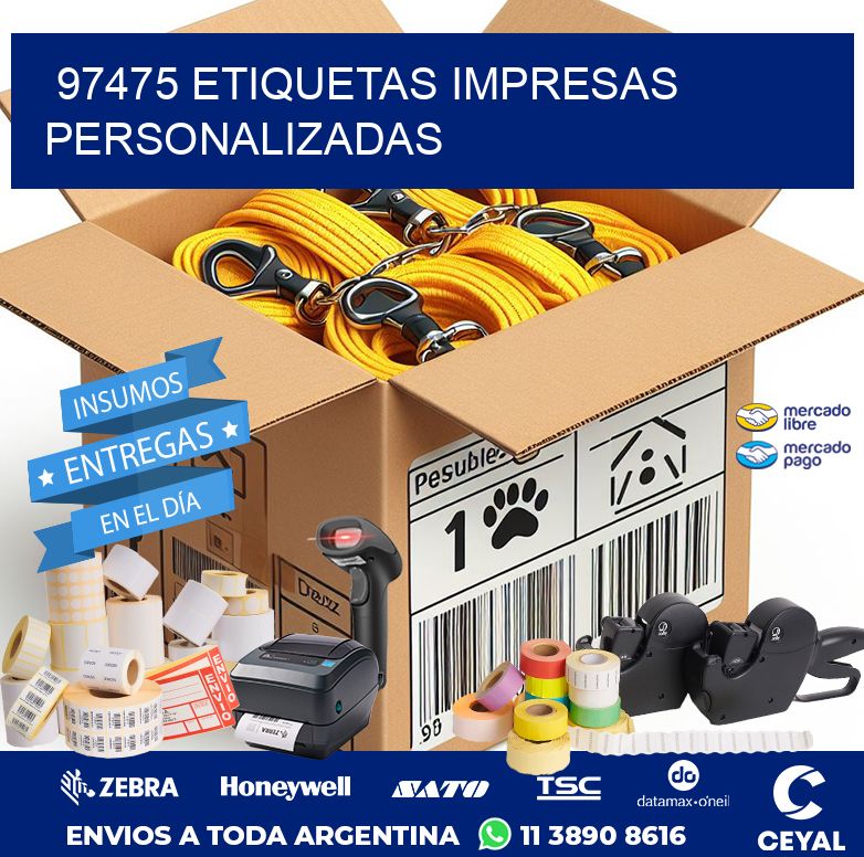 97475 ETIQUETAS IMPRESAS PERSONALIZADAS