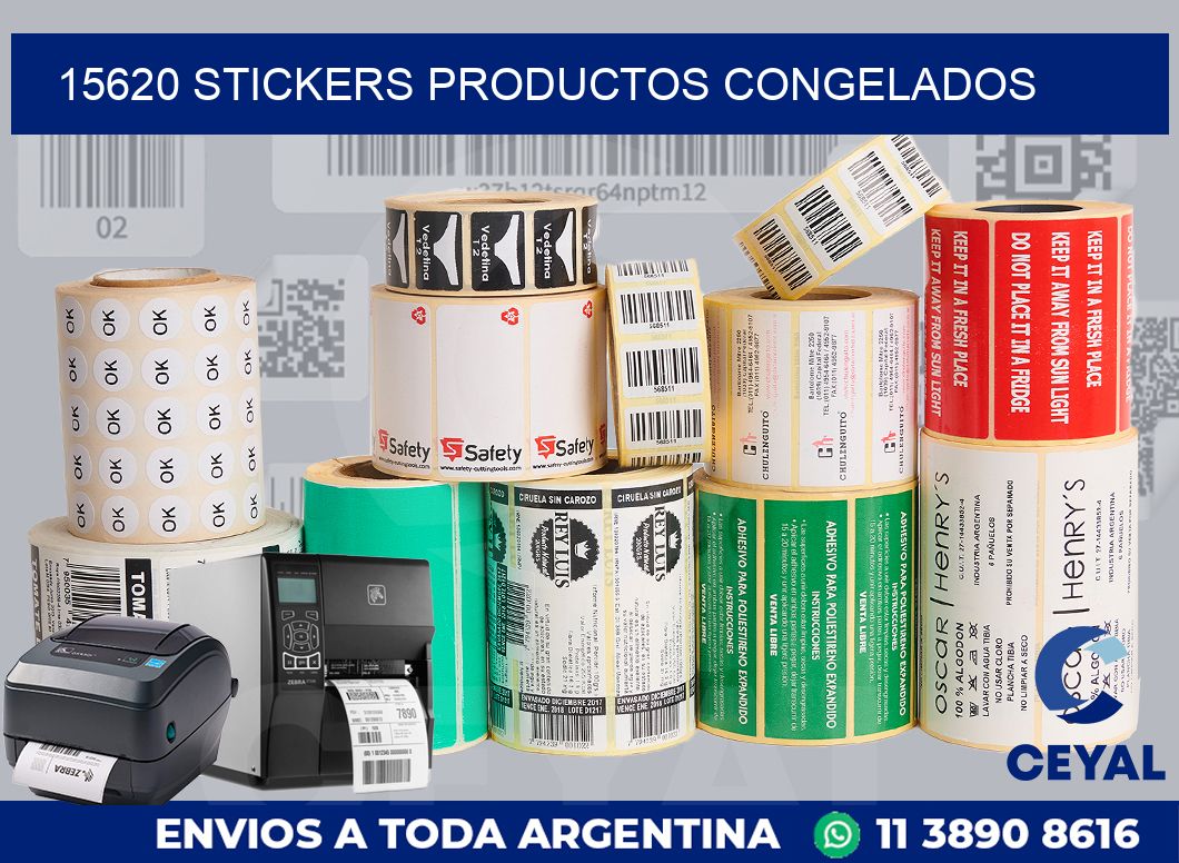 15620 stickers productos congelados