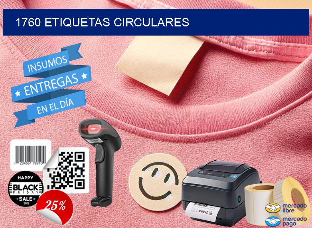 1760 ETIQUETAS CIRCULARES
