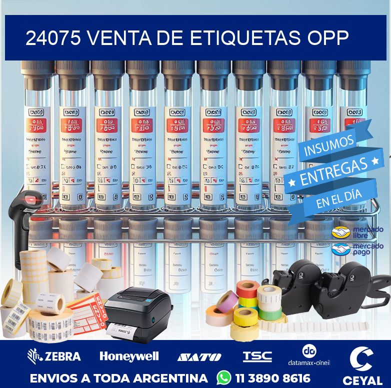 24075 VENTA DE ETIQUETAS OPP
