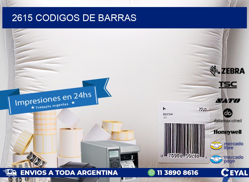 2615 codigos de barras