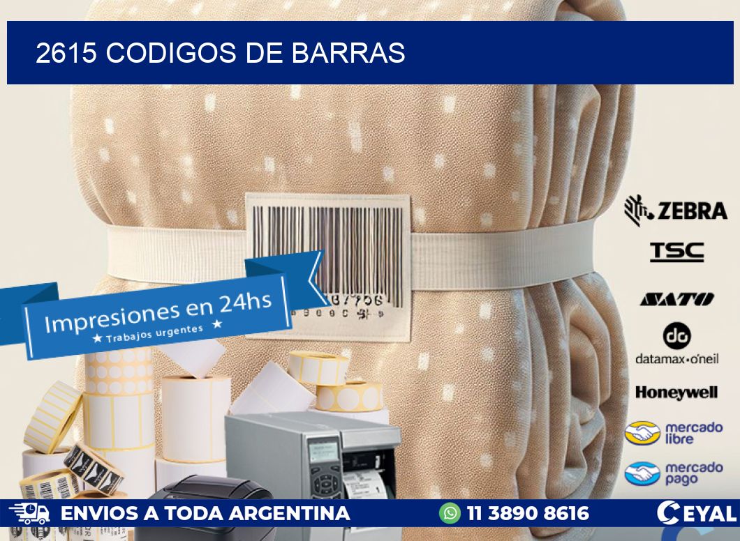2615 codigos de barras