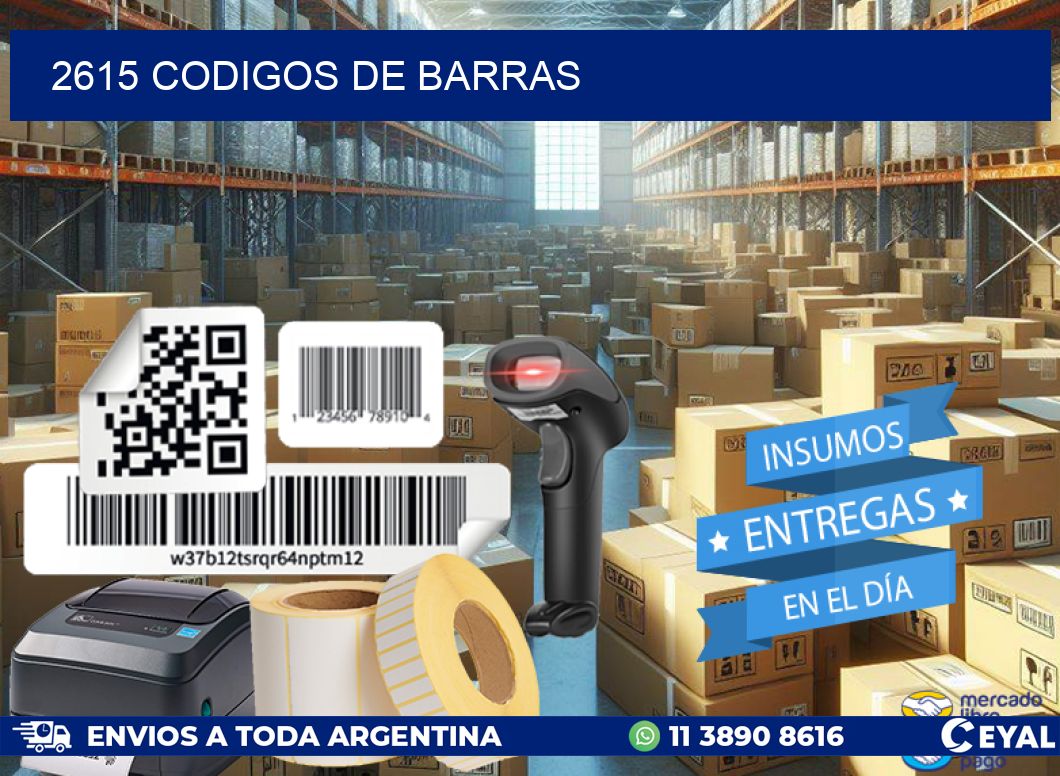 2615 codigos de barras